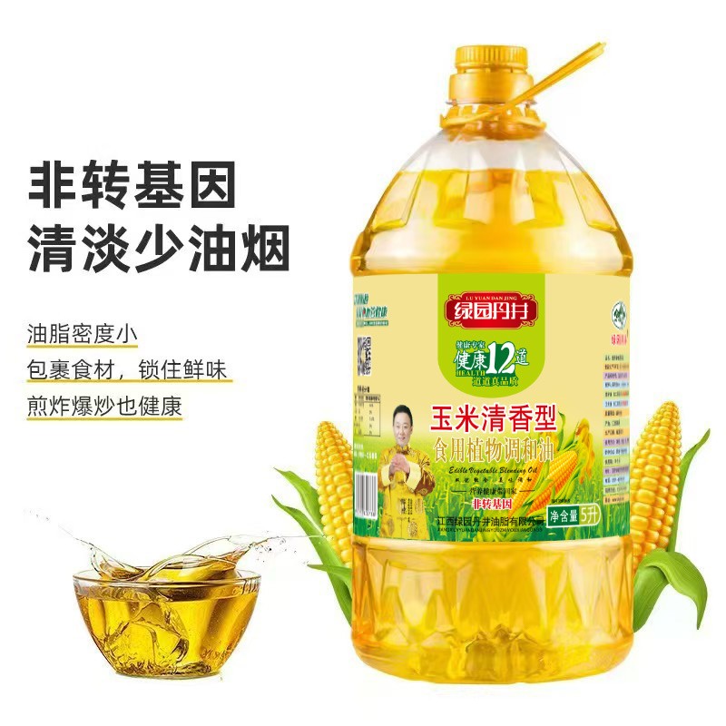 ag真人注册平台 玉米清香型 食用植物调和油 5L